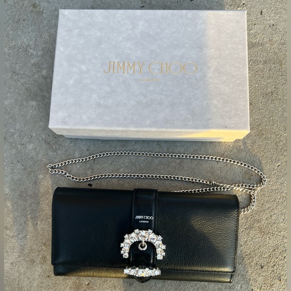 Jimmy Choo Bags Jimmy Choo Cheri Wallet On A Chain Poshmark
